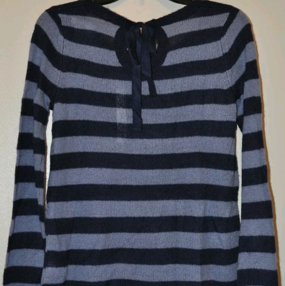 ** Lauren Conrad Antique Romance Sweater Bl Stripe - Picture 6 of 8
